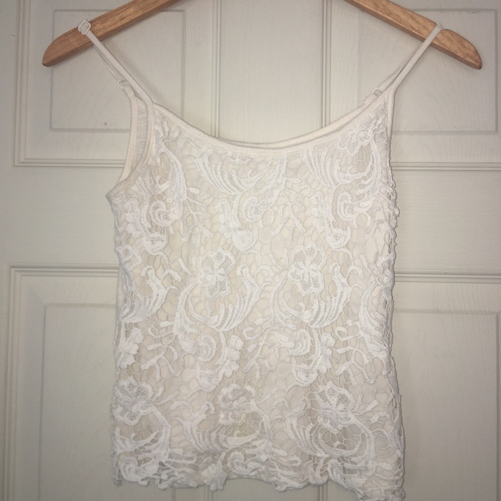 Mossimo Juniors Knit-front Tank